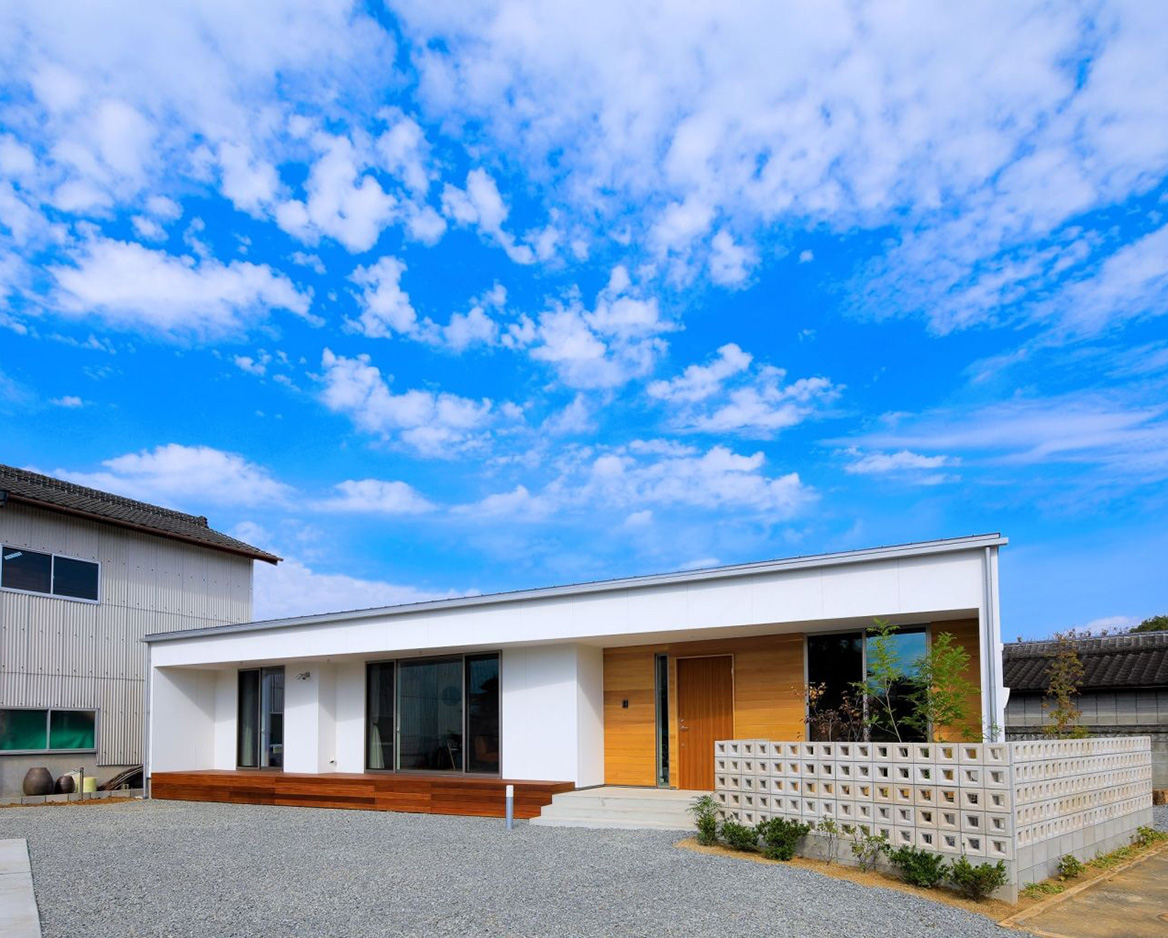 平屋 平屋のデザイン 重量木骨の家 選ばれた工務店と建てる木造注文住宅