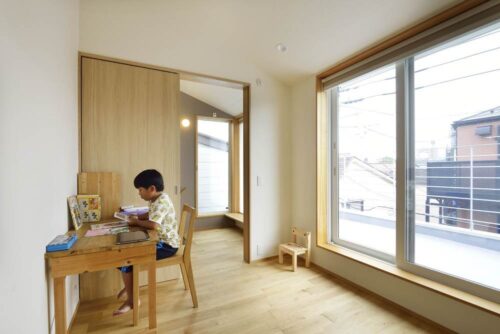 快適な環境の子供部屋