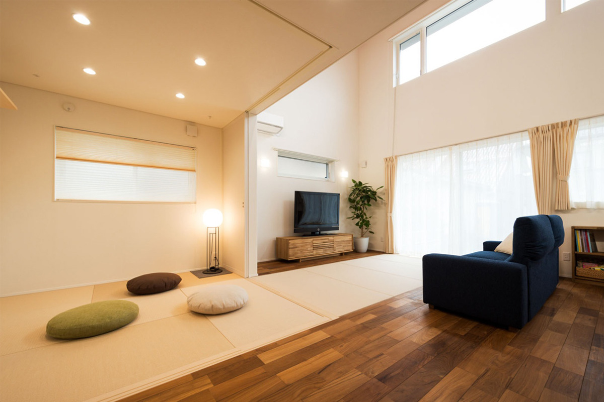 あたたかみのある和室リビング