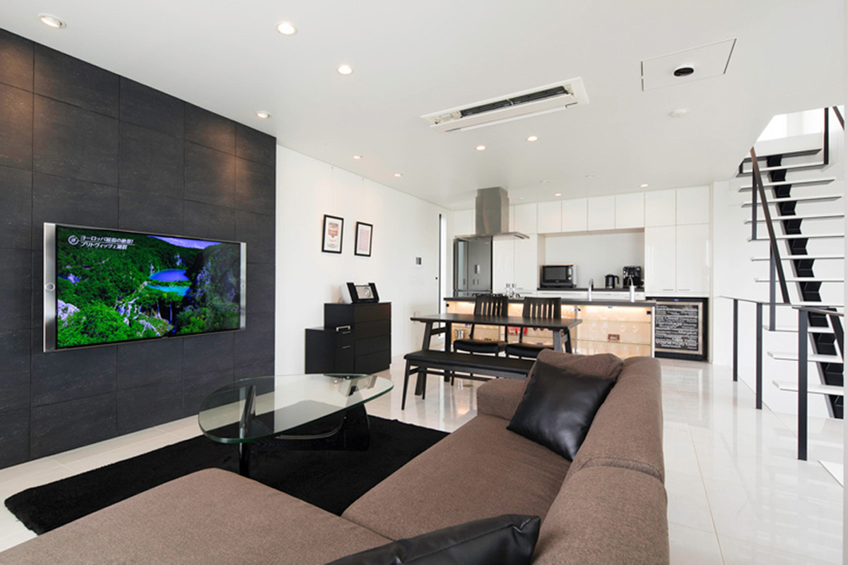 ホテルライクで統一感のあるLDK