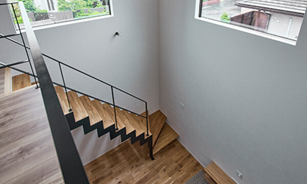 吹き抜けのある家｜滋賀県近江八幡市