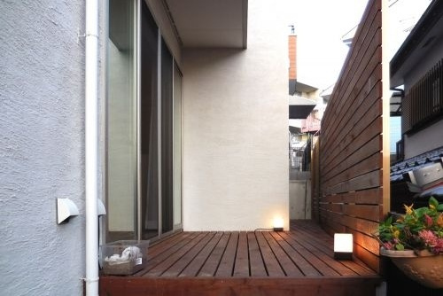 ウッドデッキ