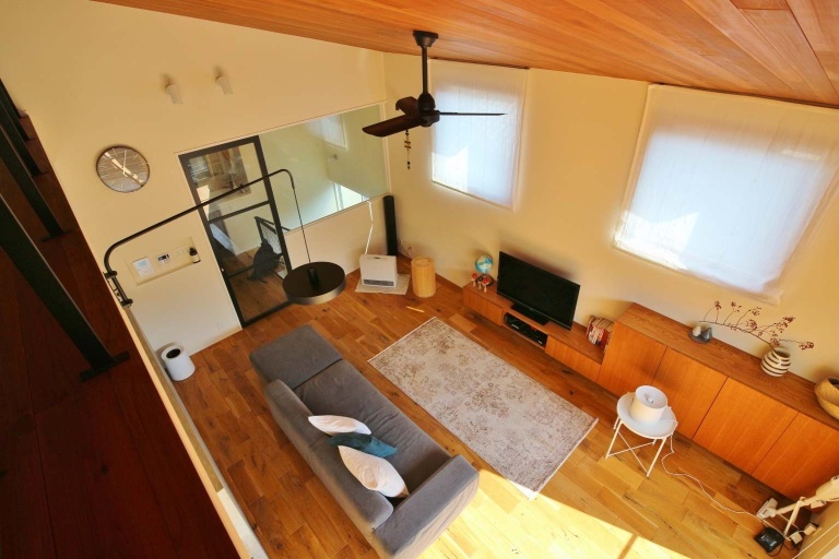 2階リビングで開放的な暮らし｜木造住宅×アウトドアリビング×おしゃれな家