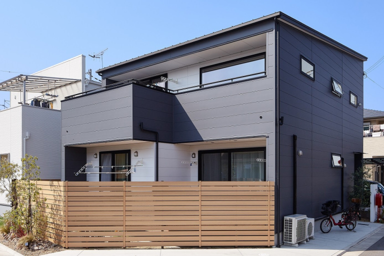 南大阪・和歌山|ウッドデッキ リビング階段 吹き抜け 和室 パッシブデザイン