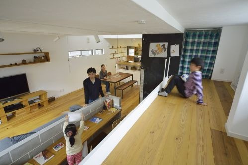 子供部屋にはロフトスペースを｜二世帯住宅｜大阪