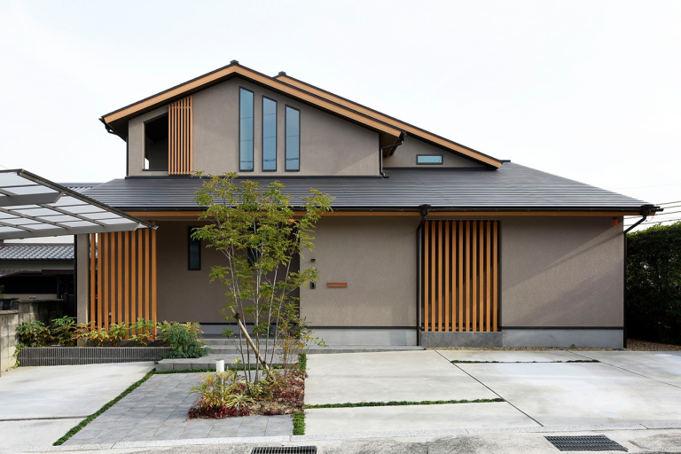 注文住宅の事例一覧 フリーワード 和モダン 1ページ目 重量木骨の家 選ばれた工務店と建てる木造注文住宅