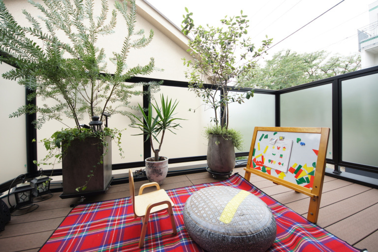 【東京都品川区】ダイニングに隣接するバルコニー