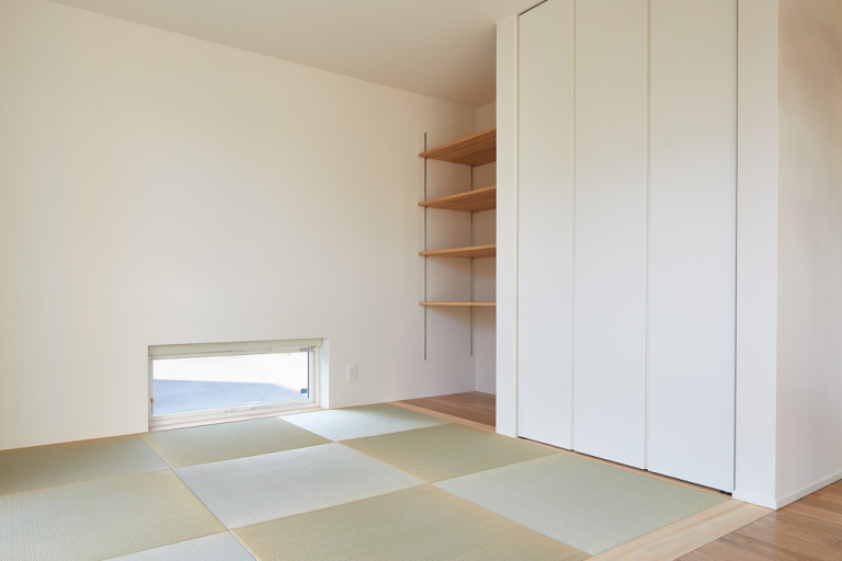 使い方は自由。落ち着きと柔軟性のある畳空間