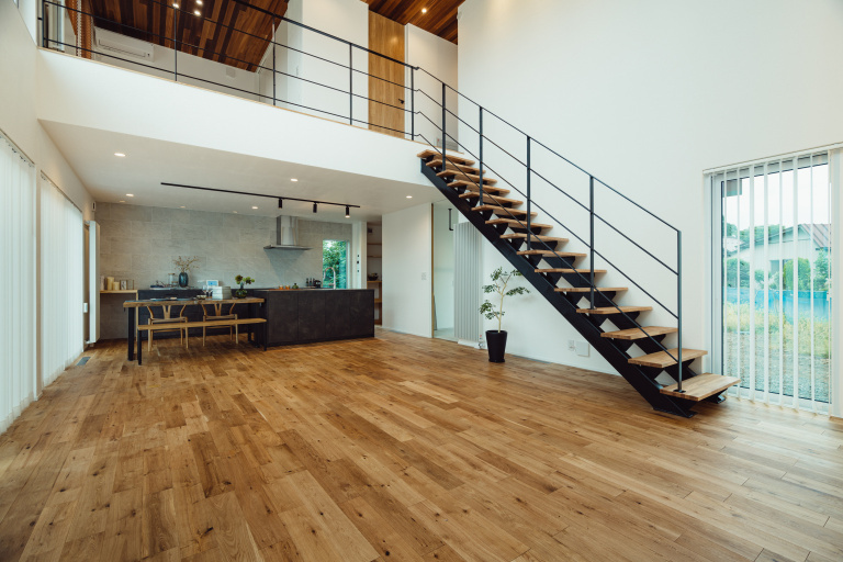 SE構法を活かした拘りのある家