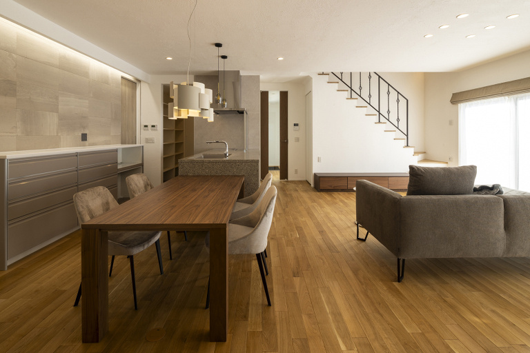 SE構法の大空間で時間の流れをゆったり感じられる家