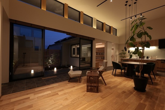 【平屋】 ~間接照明を体感するナイト見学会 ~