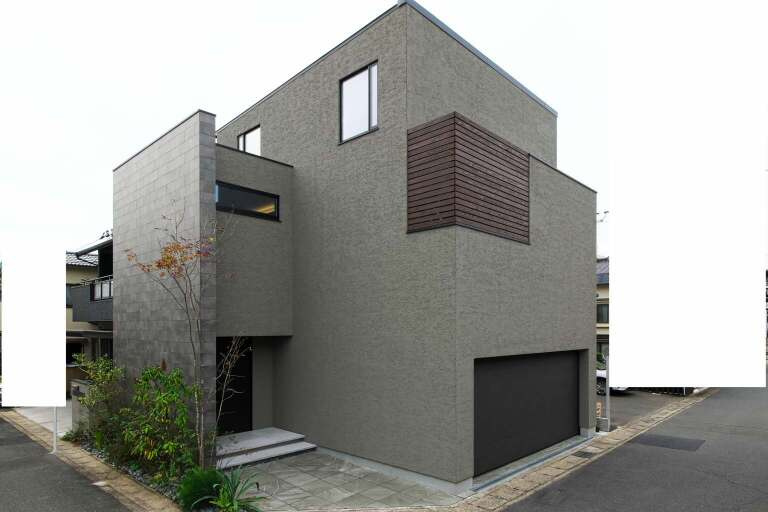 プライベートを重視した外観