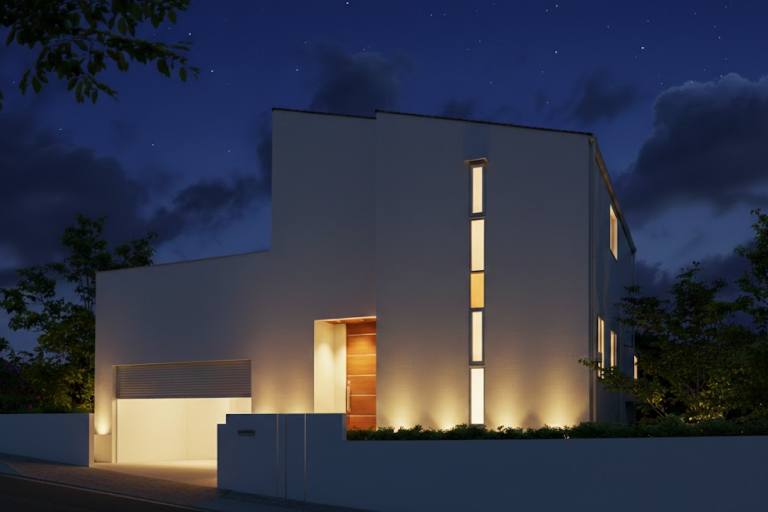 【福岡・沖縄】インナーガレージ＋2階リビングの家