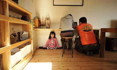３階建て二世帯住宅