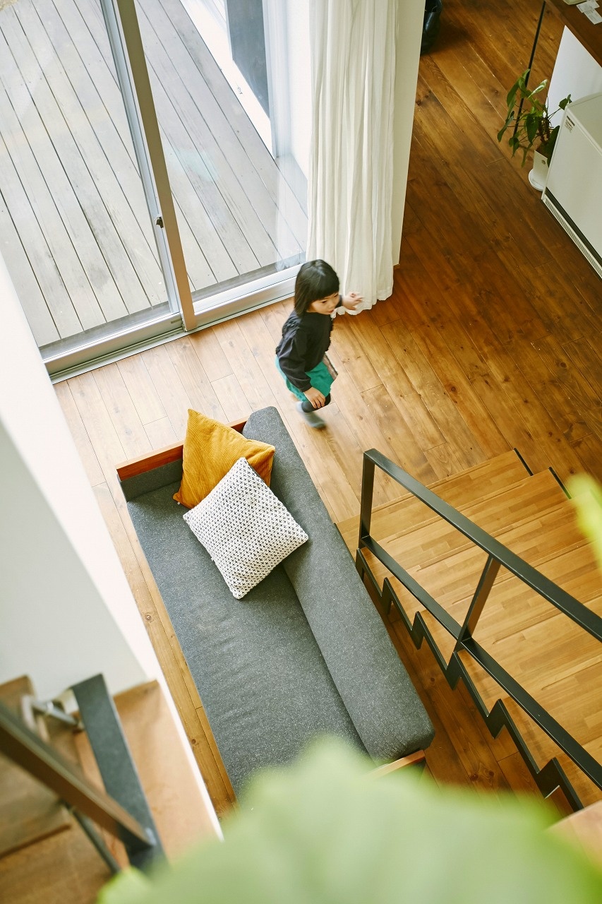 おしゃれな家で楽しむ暮らし｜木造住宅×中庭×吹抜け