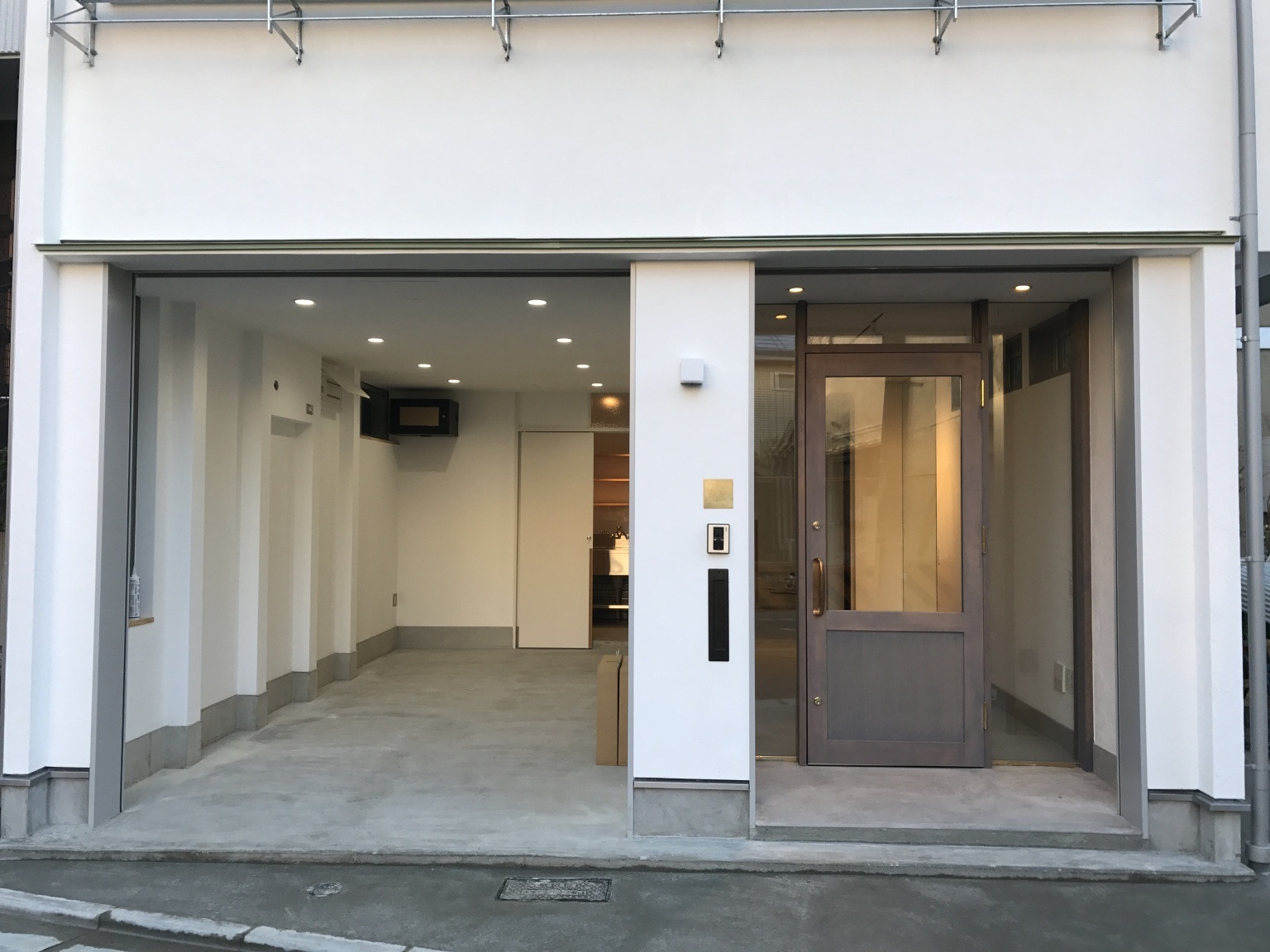 外観　アトリエ兼用住宅