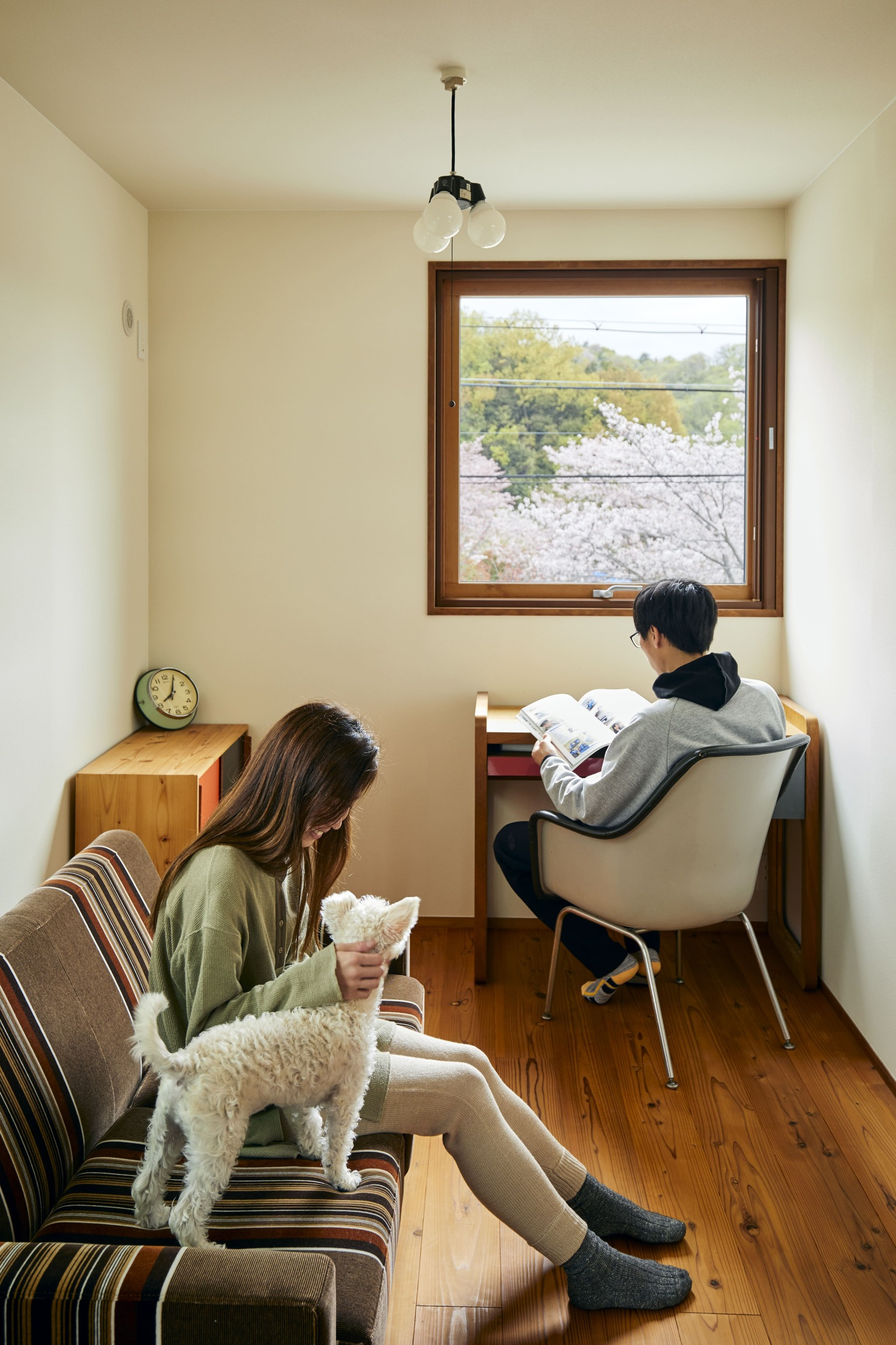 土間と吹抜けと中庭が繋がるおしゃれな家|木造住宅×アウトドアリビング×中庭のある家