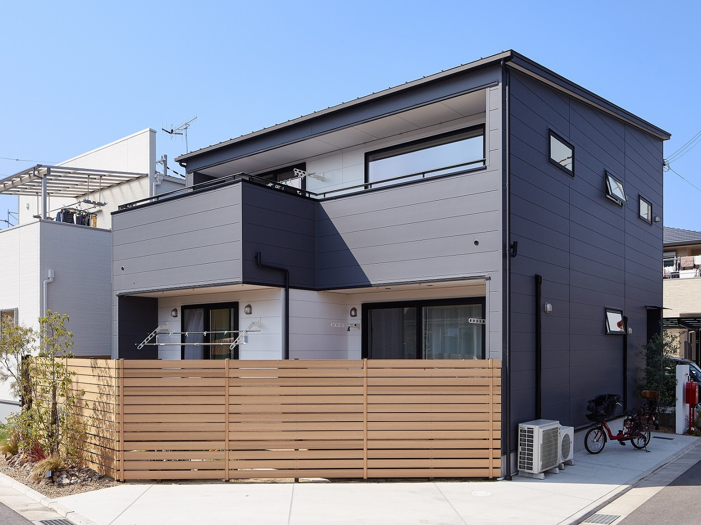 南大阪・和歌山|ウッドデッキ リビング階段 吹き抜け 和室 パッシブデザイン