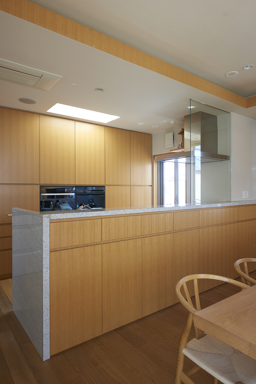 【東京都世田谷区】ナラ材のキッチン