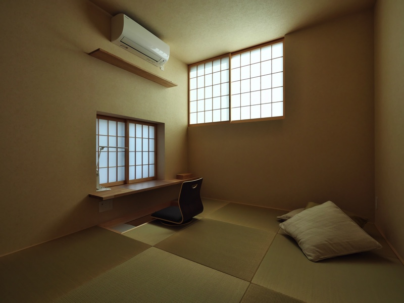 シンプルな和室