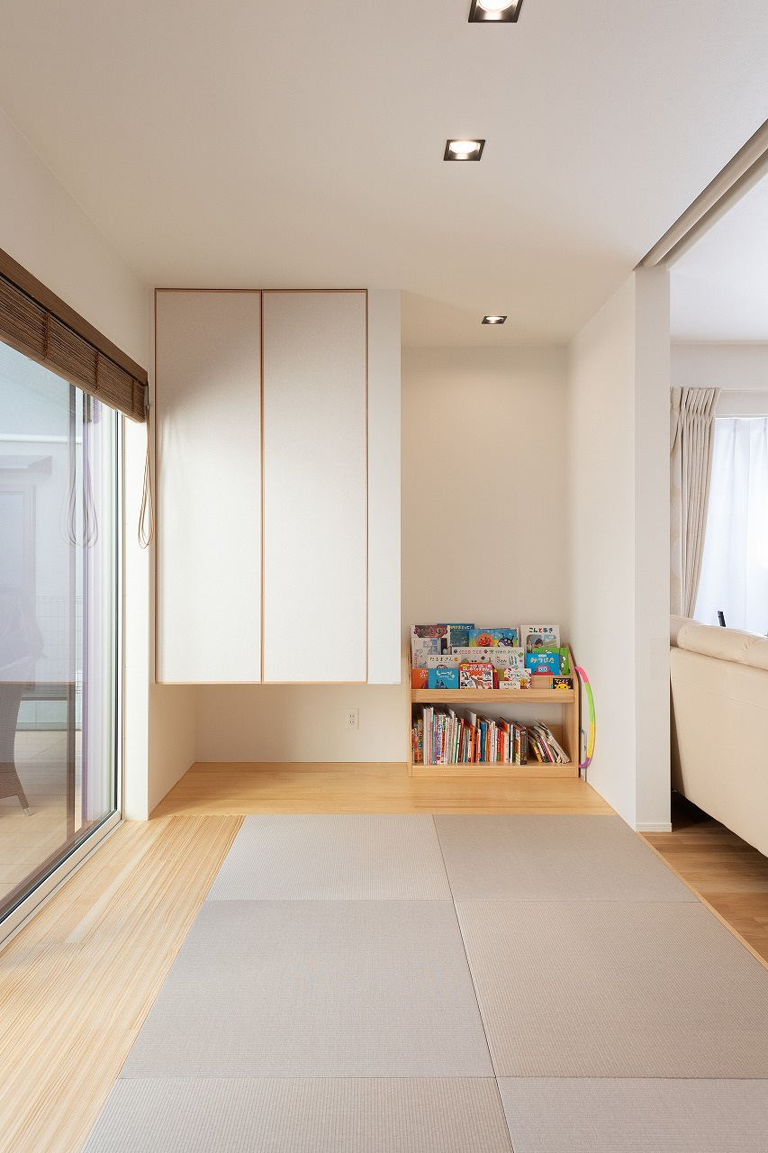 光と風が巡る、家族の笑顔が響き合う豊かな暮らし|アウトドアリビング×スキップフロア
