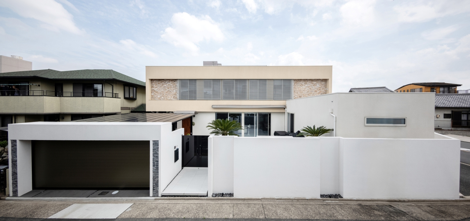 名古屋市 | 中庭×大開口　SE構法で叶えるパッシブリゾートハウス
