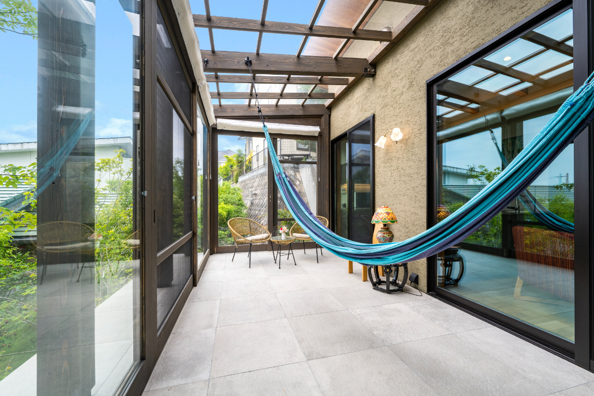 【宝塚】LDKと繋がるサンルーム