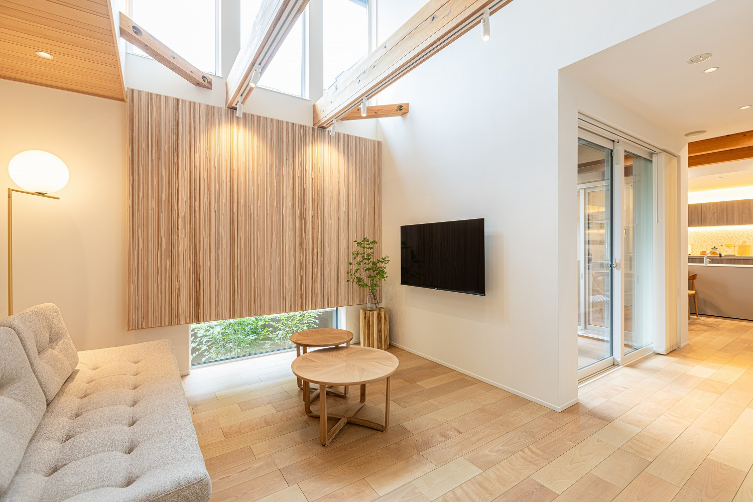 断熱×耐震「体感型モデルハウス」｜ 狭小住宅×インナーガーデン×畳コーナー