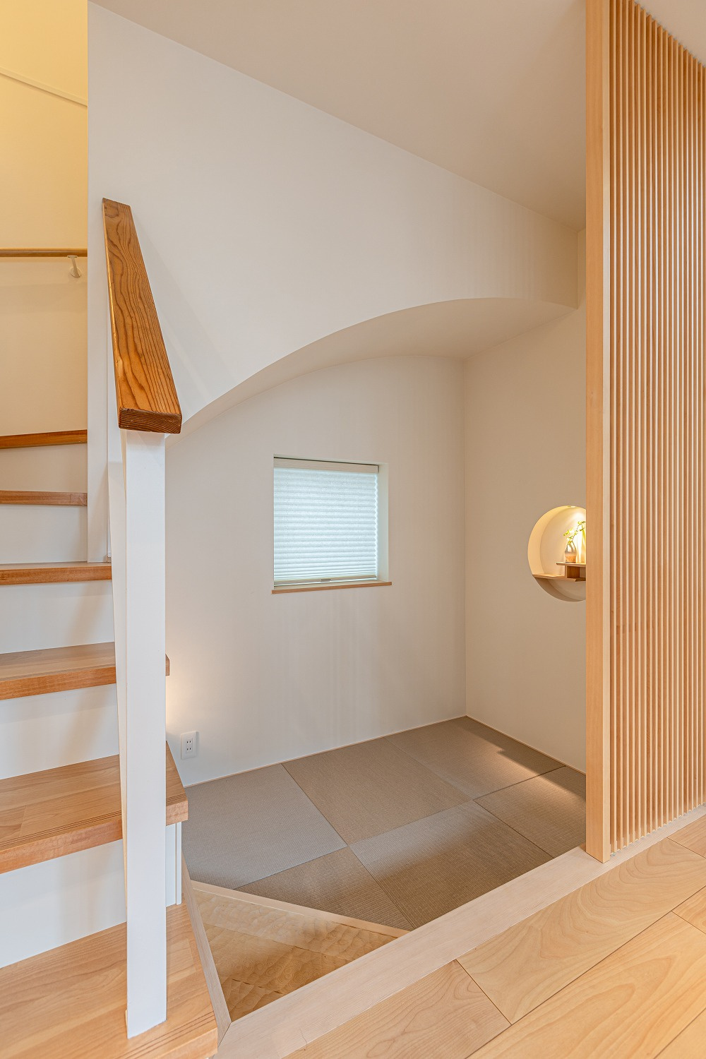 断熱×耐震「体感型モデルハウス」｜ 狭小住宅×インナーガーデン×畳コーナー