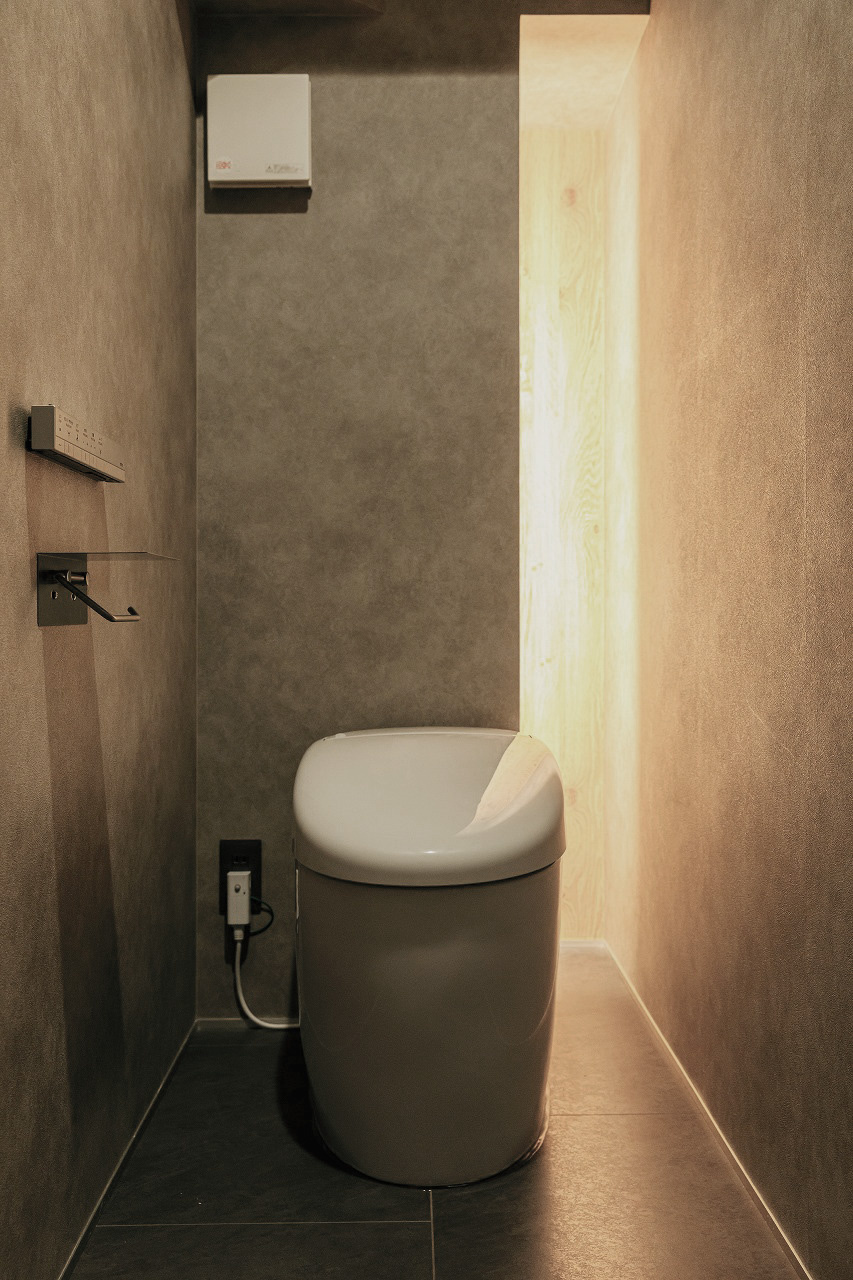 上品で落ち着きのあるトイレ空間