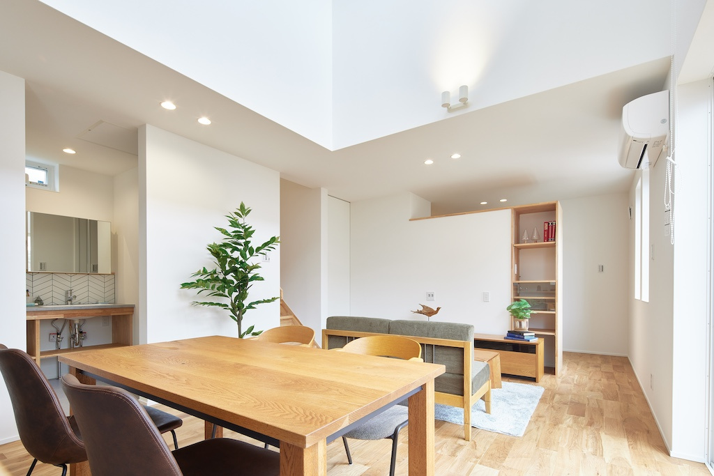 動線の中心は、生活の中心のLDK