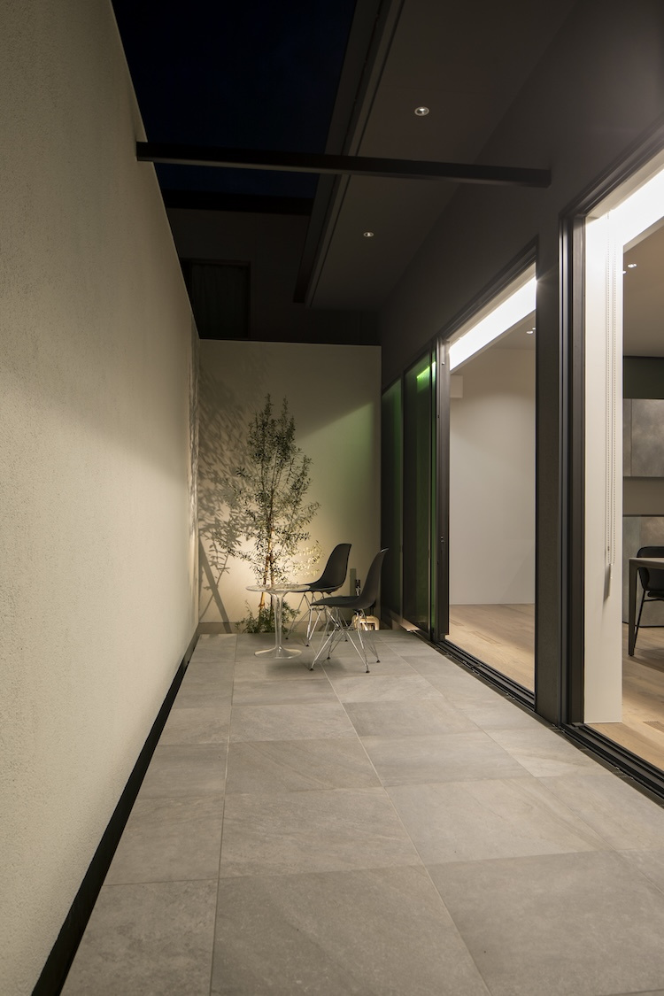 プライベートテラス（夜景）