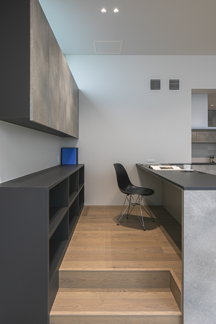 LDKに儲けた書斎スペース