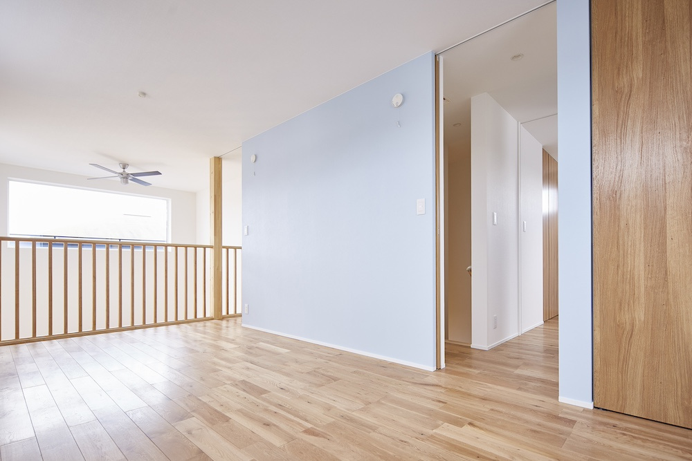 家族の将来を見越した自由な空間設計