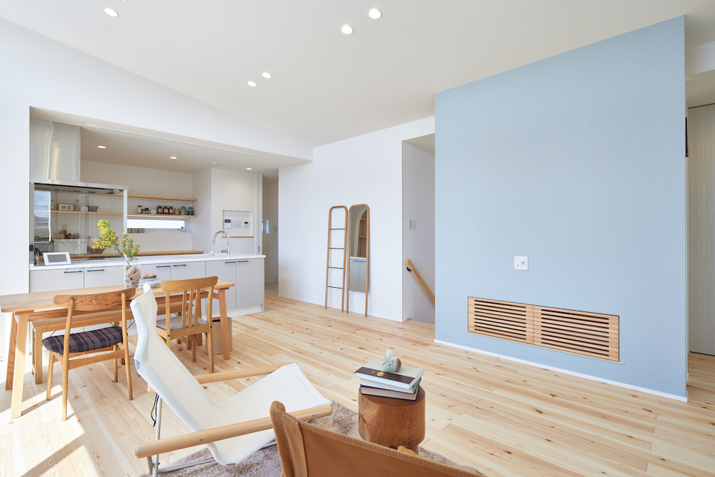 造作の壁面収納