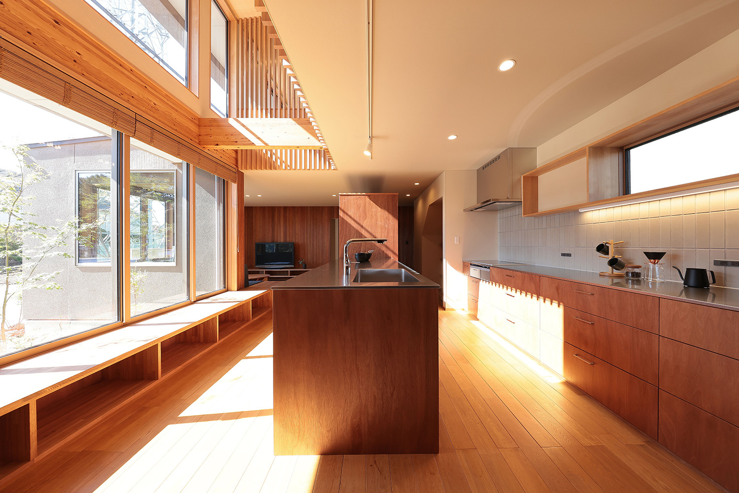 開放的なキッチン