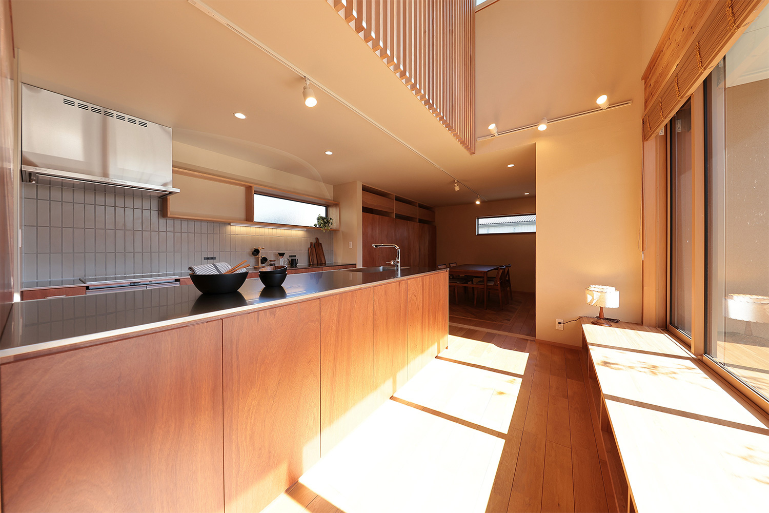 開放的なキッチン