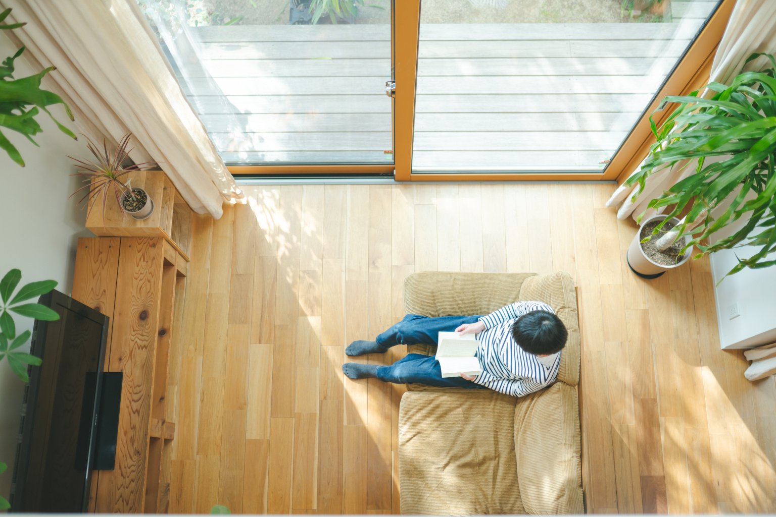 無垢で出来た愛着の湧く木の家｜重量木骨×おしゃれな家×中庭のある家