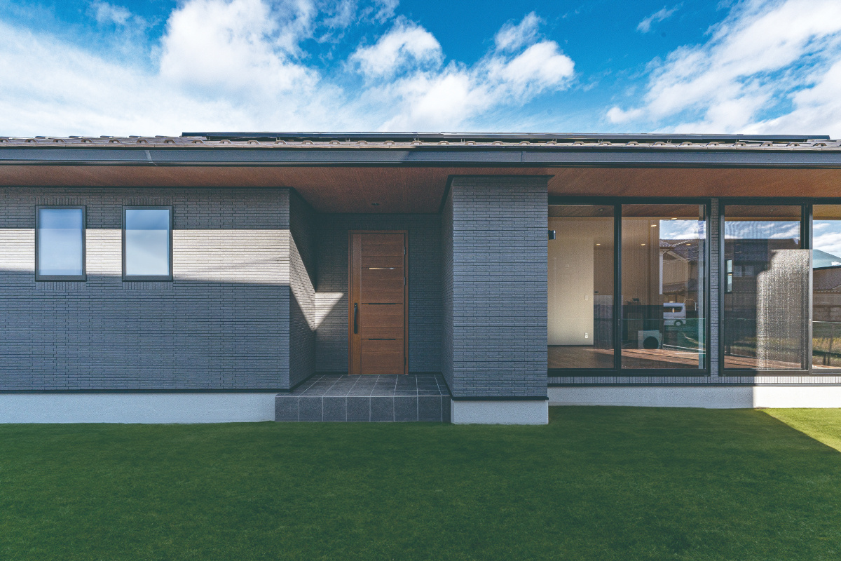 【岐阜市｜31坪】大開口窓のある回遊動線◎の平屋