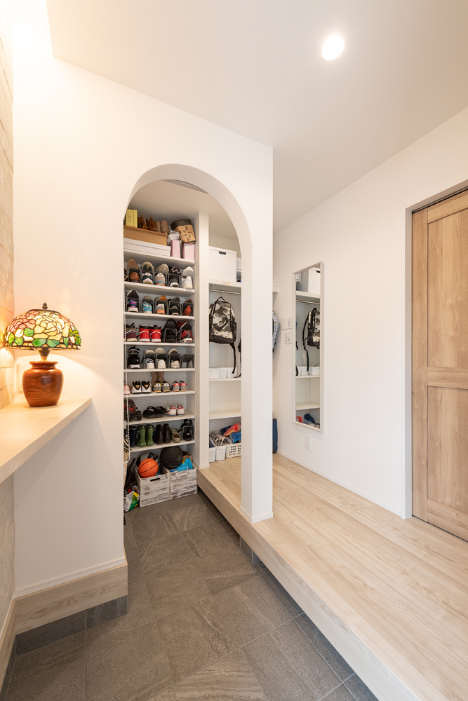 変形地を活かした間取りで、優しい陽だまりを感じる住まい｜庭のある家｜北欧風スタイル