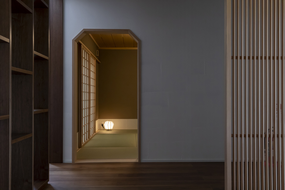 和のスケール感を生かした和室