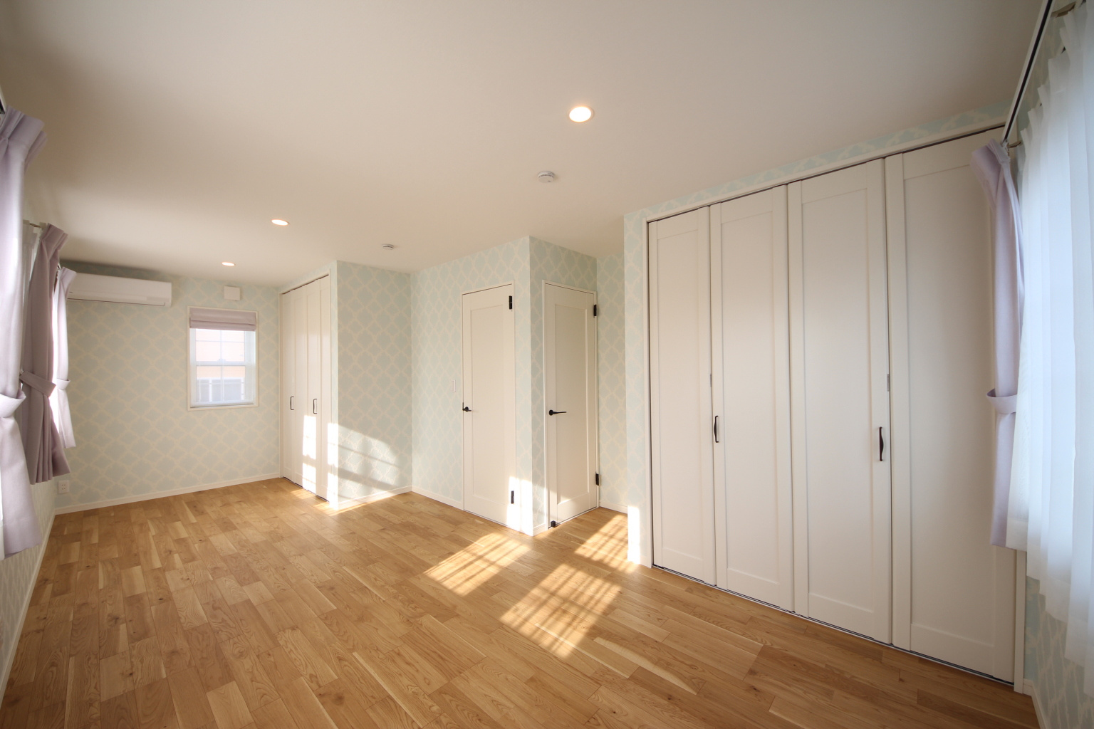 ブルーの子供室