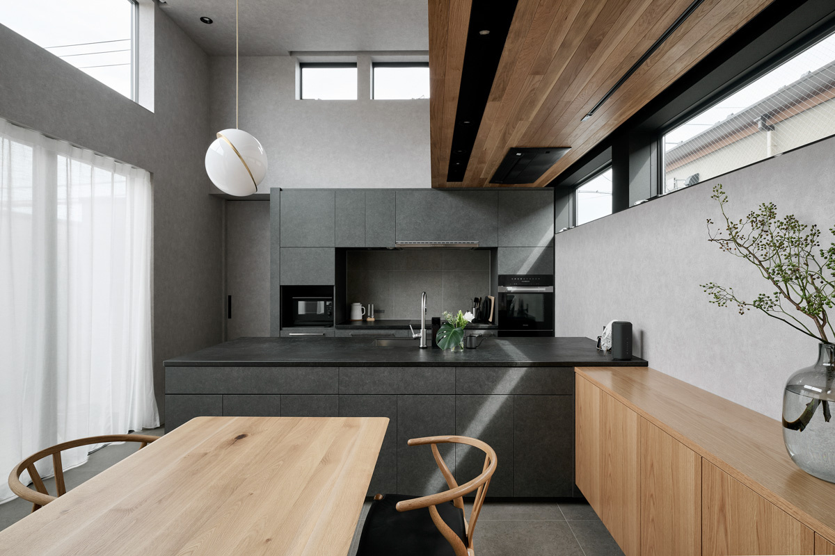 空間に馴染む上質キッチン