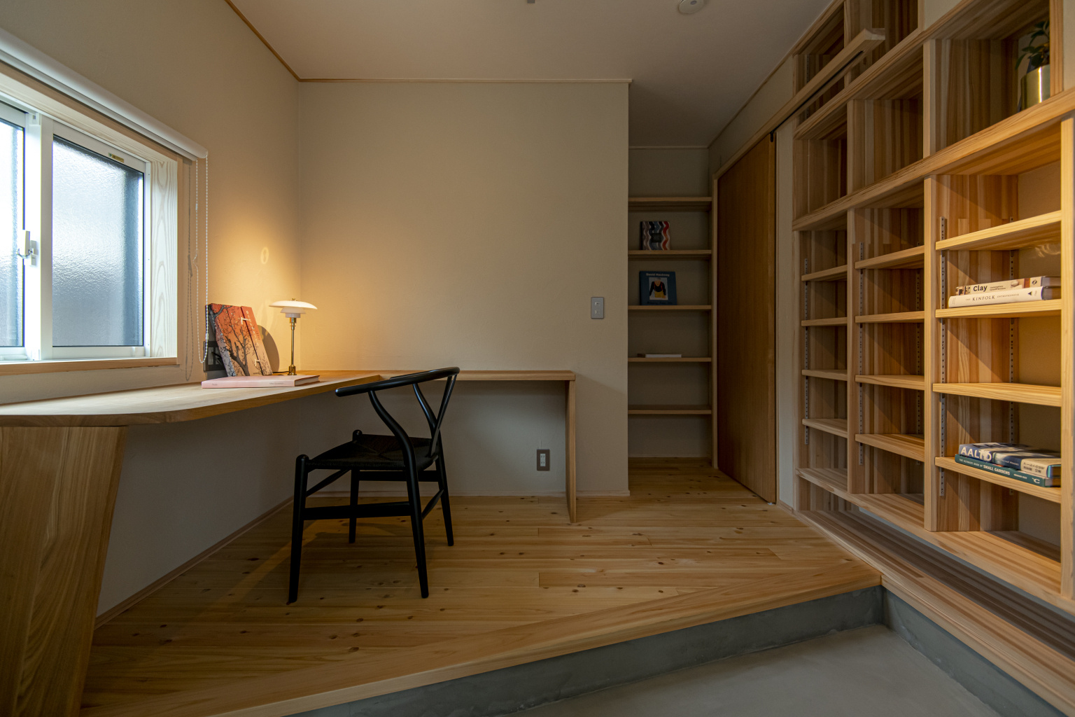 土間のある趣味の空間