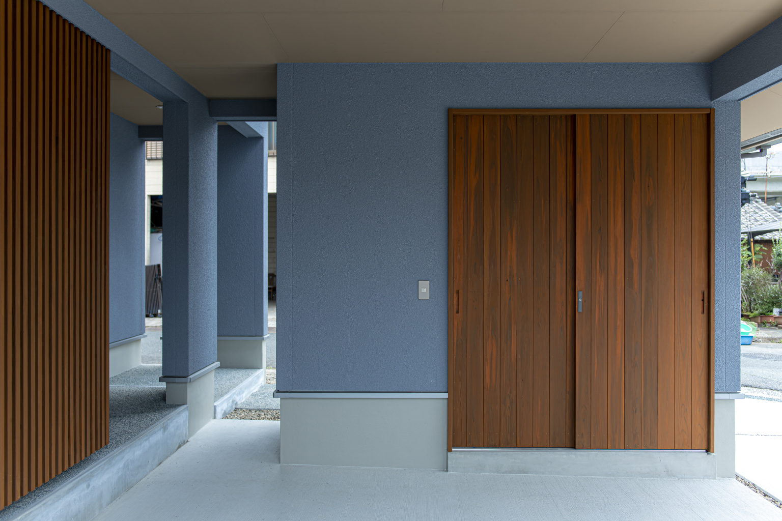 大屋根の下のたっぷり収納