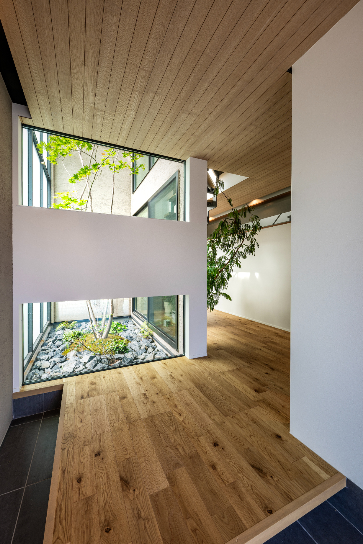 【西宮】植物と素材のバランスを楽しむホール