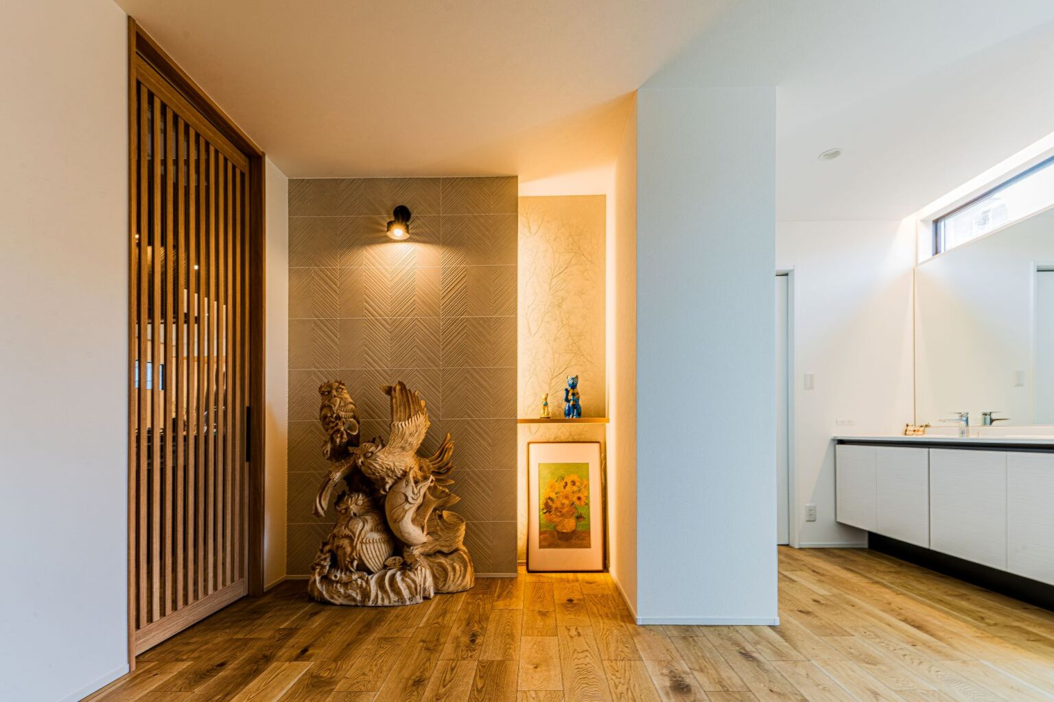 高級感あふれる玄関