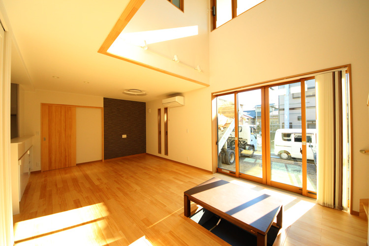 日当たり良好なリビング