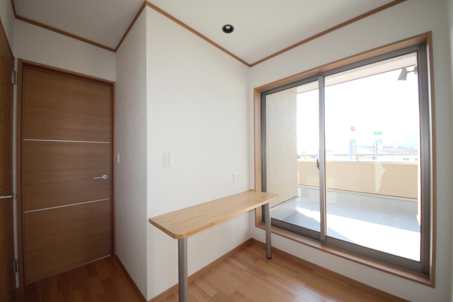 作り付けのカウンター