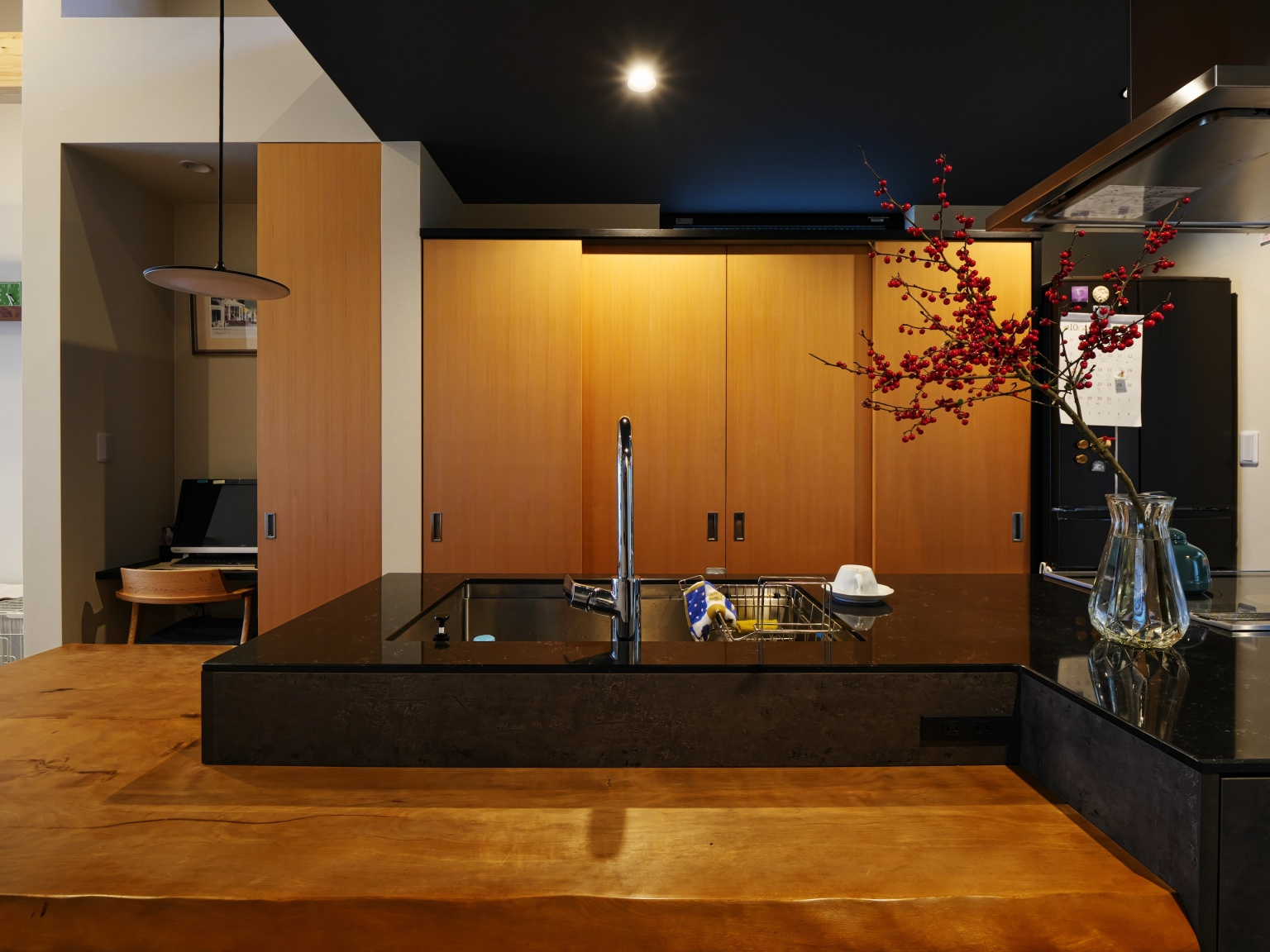 落ち着きのあるキッチン